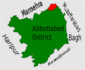 of the 51 union councils(sub-divisions of abbottabad district