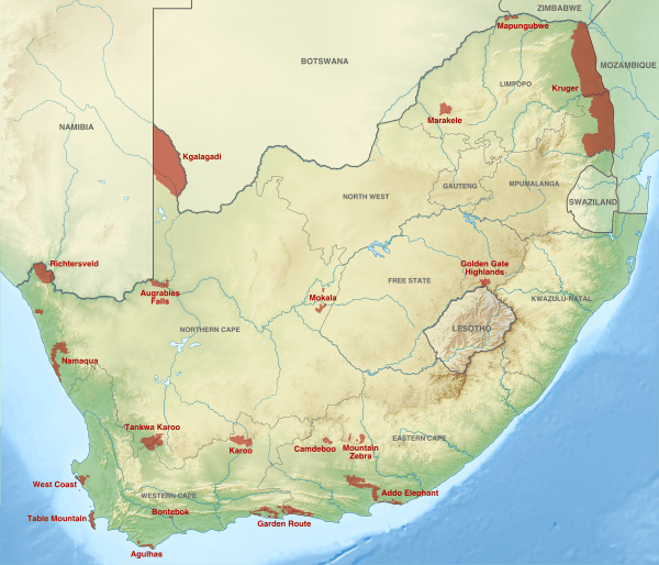 south african national parks