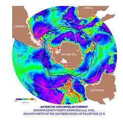 corriente circumpolar antártica