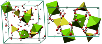 七水镁矾之晶体结构