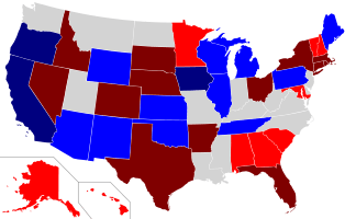 2002 gubernatorial election results mapdark red indicates a