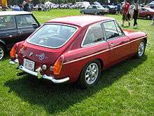 Une MGB GT