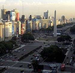 Avenue du 9 juillet, Buenos Aires