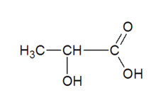 Formule de l'acide lactique