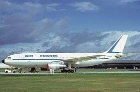 F-WUAA, A300B2-1C MSN004, appareil qui effectua le premier vol commercial d'Airbus le 23 mai 1974.