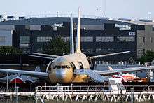 Un A330-203 MRTT (KC-30A) à Getafe pour sa conversion.