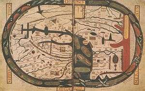 Mapa Mundi de Beatus de Liébana (v. 780).