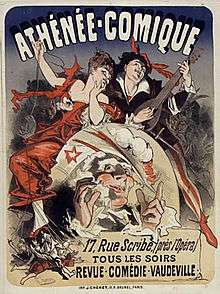 Affiche de l'Athénée-Comique