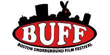 Logo du Boston Underground Film Festival.