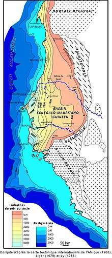 Le Bassin sédimentaire sénégalo-mauritano-guinéen dans son cadre régional
