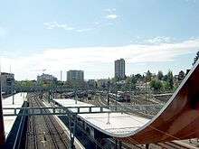 La principale gare de Berne