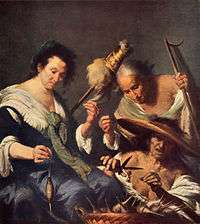 Le tre Parche, par Bernardo Strozzi.