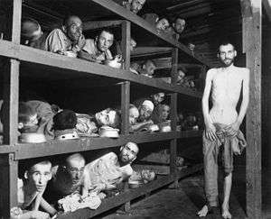 Libération du camp de Buchenwald, 16 avril 1945.