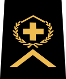 Insigne de grade de sergent de l'armée suisse