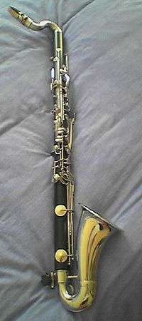 Clarinettes à bocal : clarinette basse.