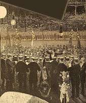 Les orphéons espagnols et français chantent ensemble aux fêtes de Saint Sébastien, le 29 août 1886[18].