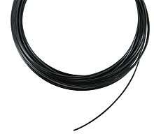 Cordage de raquette de tennis noir