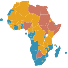 Application de la peine de mort en Afrique (situation en février 2013)