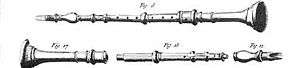 La clarinette de Johann Christoph Denner.