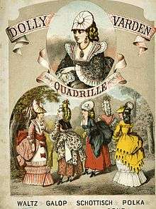 Robes à faux-culs, music-hall, Angleterre 1872