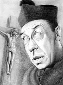 Don Camillo en dialogue avec Jésus