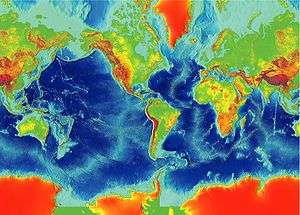 La surface de la Terre (NOAA)