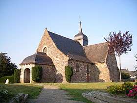 L'église paroissiale Saint-Melaine.