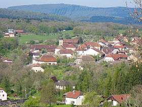 Vue d'Eternoz, Doubs