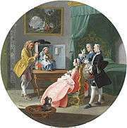 Concert musical par une naine, 1740.