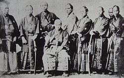 Des samurai, vers les années 1860.
