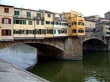 Le Ponte Vecchio, pont florentin