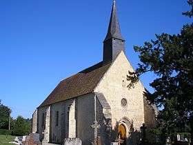 L'église Saint-Sauveur.