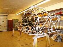 Structure de fuselage en treillis