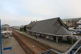 La gare de Vire.