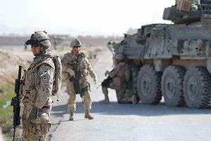 Soldats Canadiens en Afghanistan.