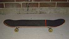 Un skateboard moderne