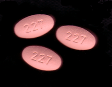 Médicaments conditionnés en pastilles ou pilules.