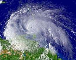 Cyclone « tropical » Ivan, 7 septembre 2004.