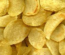 Chips à base de pomme de terre