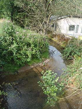 Le ruisseau de l'Amante à Laforge-Mormont