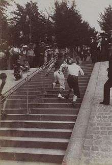 Le Championnat de l'escalier (Paris, 1903).