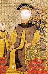 Le sultan Ahmed III.