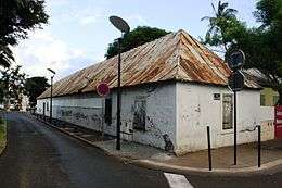 La « longère communale » de Saint-Paul à La Réunion.