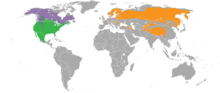 Répartition des lynx.