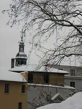 L'Antiquaille sous la neige en 2010