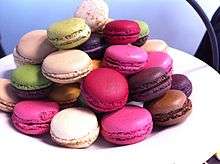 Macarons variés