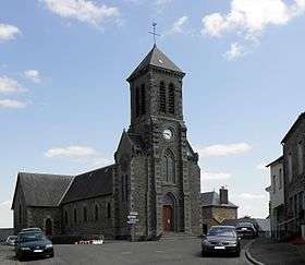 L'église paroissiale Saint-Maurice.