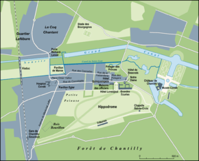 Carte topographique et de localisation du centre de la commune