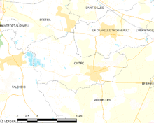 Carte de la commune.