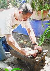 Metate mexicain